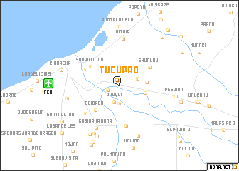 map of Tucupao