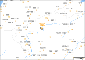 map of Tuç