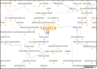 map of Tudanca