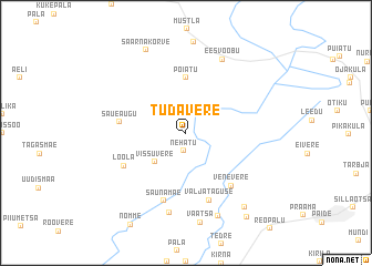 map of Tudavere