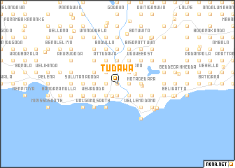 map of Tudawa