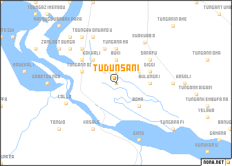 map of Tudun Sani