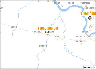 map of Tudun Wada