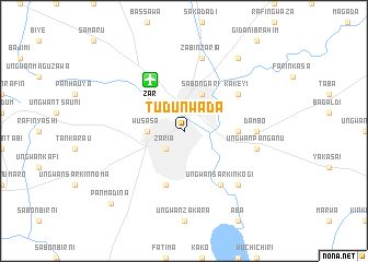 map of Tudun Wada