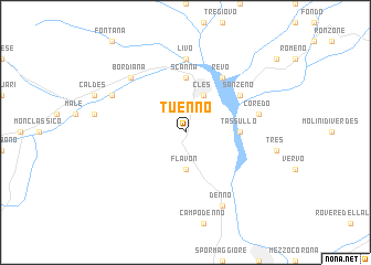 map of Tuenno