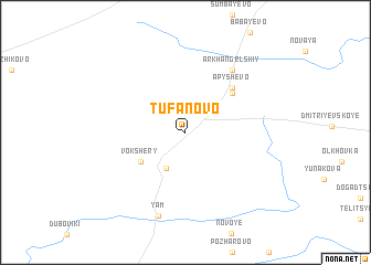 map of Tufanovo