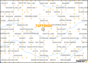 map of Tuffāḩah