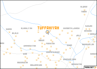 map of Tuffāḩīyah