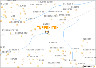 map of Tuffāḩīyah