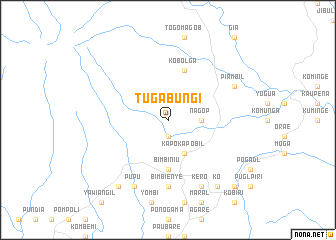 map of Tugabungi