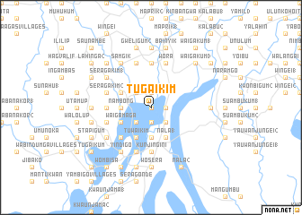 map of Tugaikim