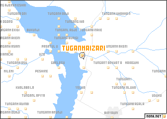 map of Tugan Maizari