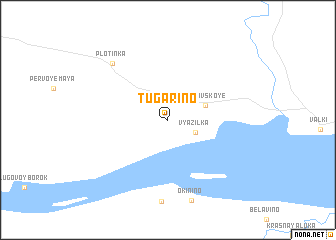 map of Tugarino