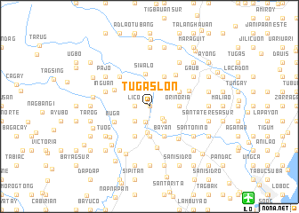 map of Tugaslon