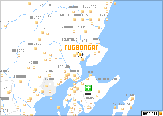 map of Tugbongan