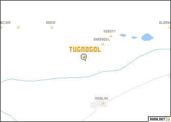 map of Tugno-Gol