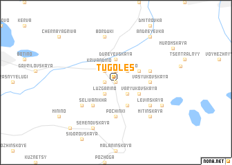 map of Tugoles