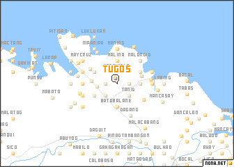 map of Tugos