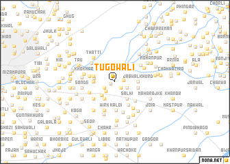 map of Tugowāli