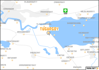 map of Tugurgoy