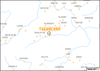 map of Tugwachan