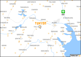 map of Tuhyŏn