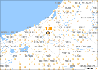 map of Tuh