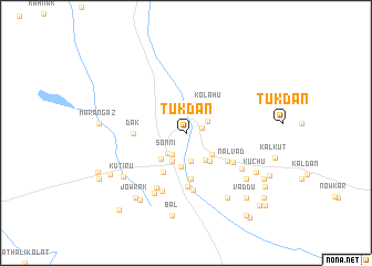 map of Tūkdan