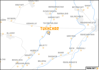 map of Tukhchar