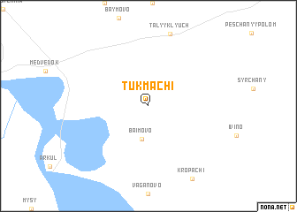 map of Tukmachi