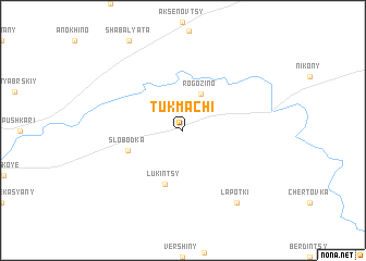 map of Tukmachi