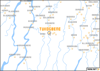 map of Tukogbene