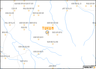 map of Tukum