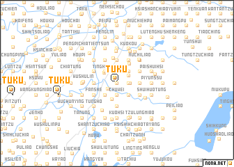 map of T\