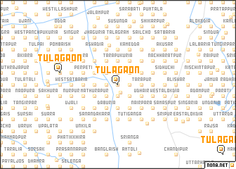 map of Tulāgaon