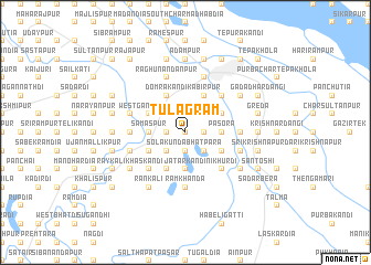 map of Tulāgrām