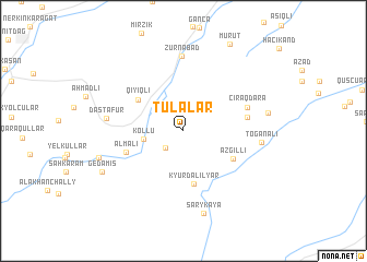 map of Tulalar