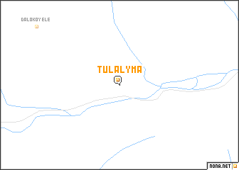 map of Tulalyma
