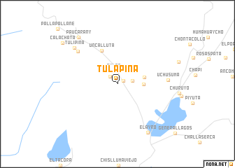 map of Tulapiña