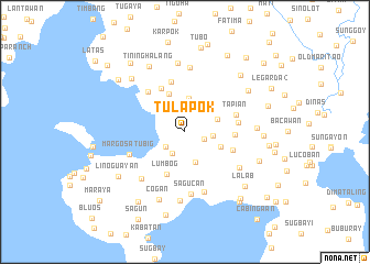 map of Tulapok