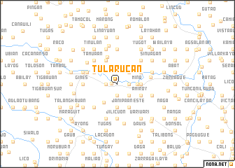 map of Tularucan