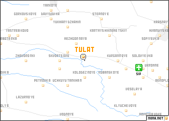 map of Tulat