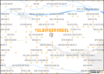map of Tulbingerkogel