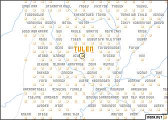 map of Tulen