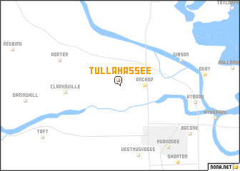 map of Tullahassee