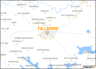 map of Tullahoma