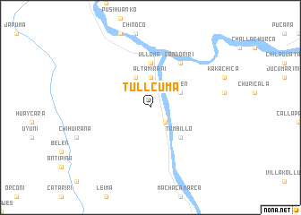 map of Tullcuma