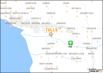 map of Tulls