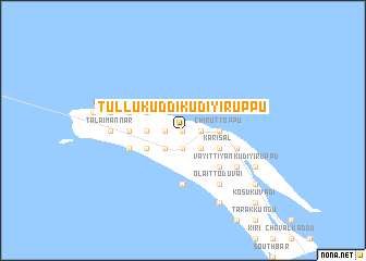 map of Tullukuddikudiyiruppu