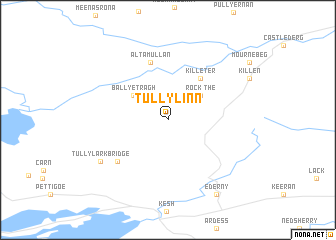 map of Tullylinn